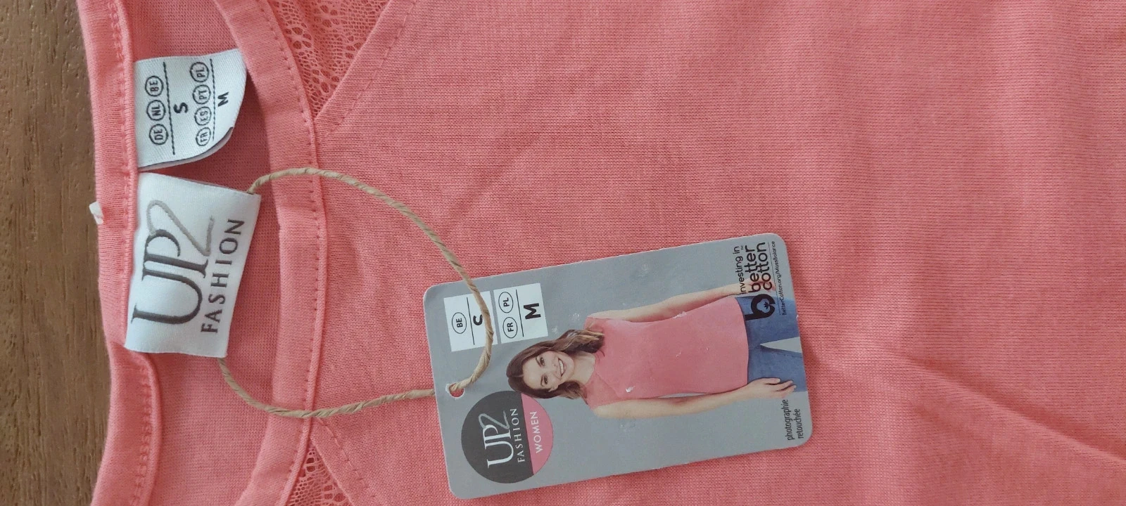 Top sans manches corail UP2 Fashion - Taille M - Neuf avec etiquette – photo 6
